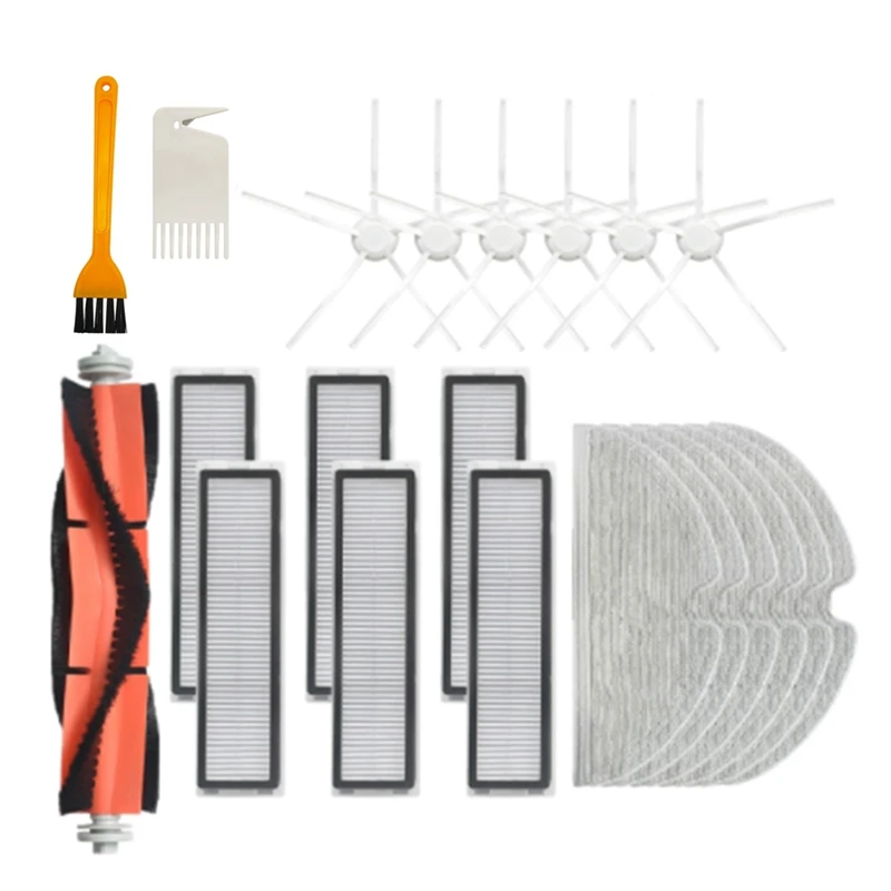 For Dreame D9 Robot Vacuum Cleaner Replacement Accessories Main Brush HEPA Filter Side Brush Mop Cloth Rags Spare Parts
For Dreame D9 Robot Vacuum Cleaner Replacement Accessories Main Brush HEPA Filter Side Brush Mop Cloth Rags Spare Parts