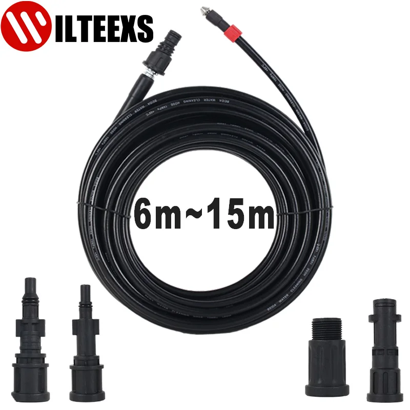 High pressure water hose with nozzle sewer cleaning hose hose high pressure cleaner For Karcher/Lavor/m22/AR/BOSCH
High pressure water hose with nozzle sewer cleaning hose hose high pressure cleaner For Karcher/Lavor/m22/AR/BOSCH