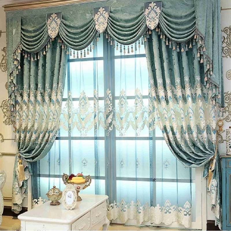 Curtains for Living Dining Room Bedroom New Chenille Jacquard Embroidery European Large Flower Hollow Embroidery Fabric
Curtains for Living Dining Room Bedroom New Chenille Jacquard Embroidery European Large Flower Hollow Embroidery Fabric