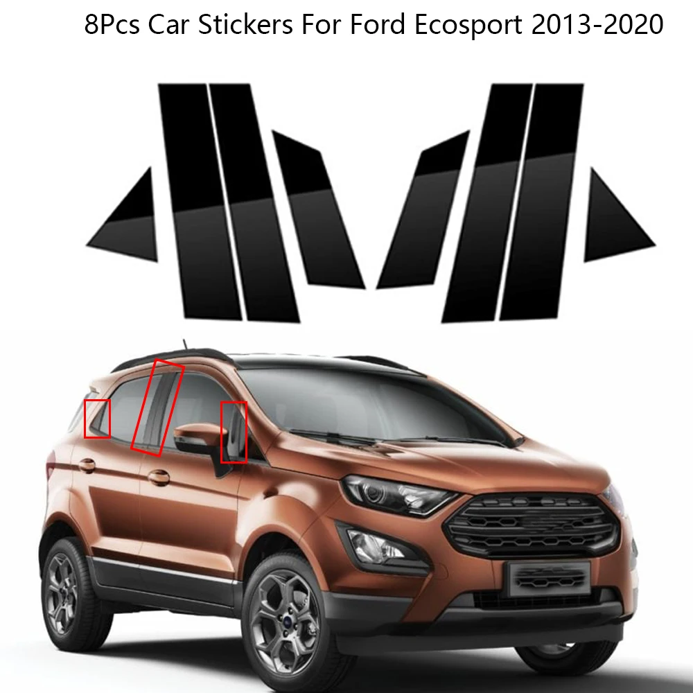 8Pcs/Set Carbon Fiber Black Middle Column PC Window Trim B C Pillar Strip Sticker For Ford Ecosport 2013-2020 Car Accessories
8Pcs/Set Carbon Fiber Black Middle Column PC Window Trim B C Pillar Strip Sticker For Ford Ecosport 2013-2020 Car Accessories