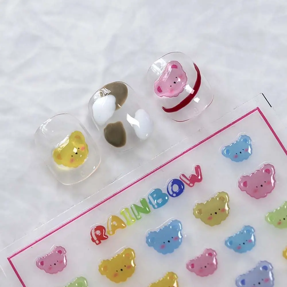 Cartoon Nail Stickers Soft Adhesive Butterfly Jelly Stickers Nail Decoration Bear Moon Nail Decals DIY Nail Art
Cartoon Nail Stickers Soft Adhesive Butterfly Jelly Stickers Nail Decoration Bear Moon Nail Decals DIY Nail Art