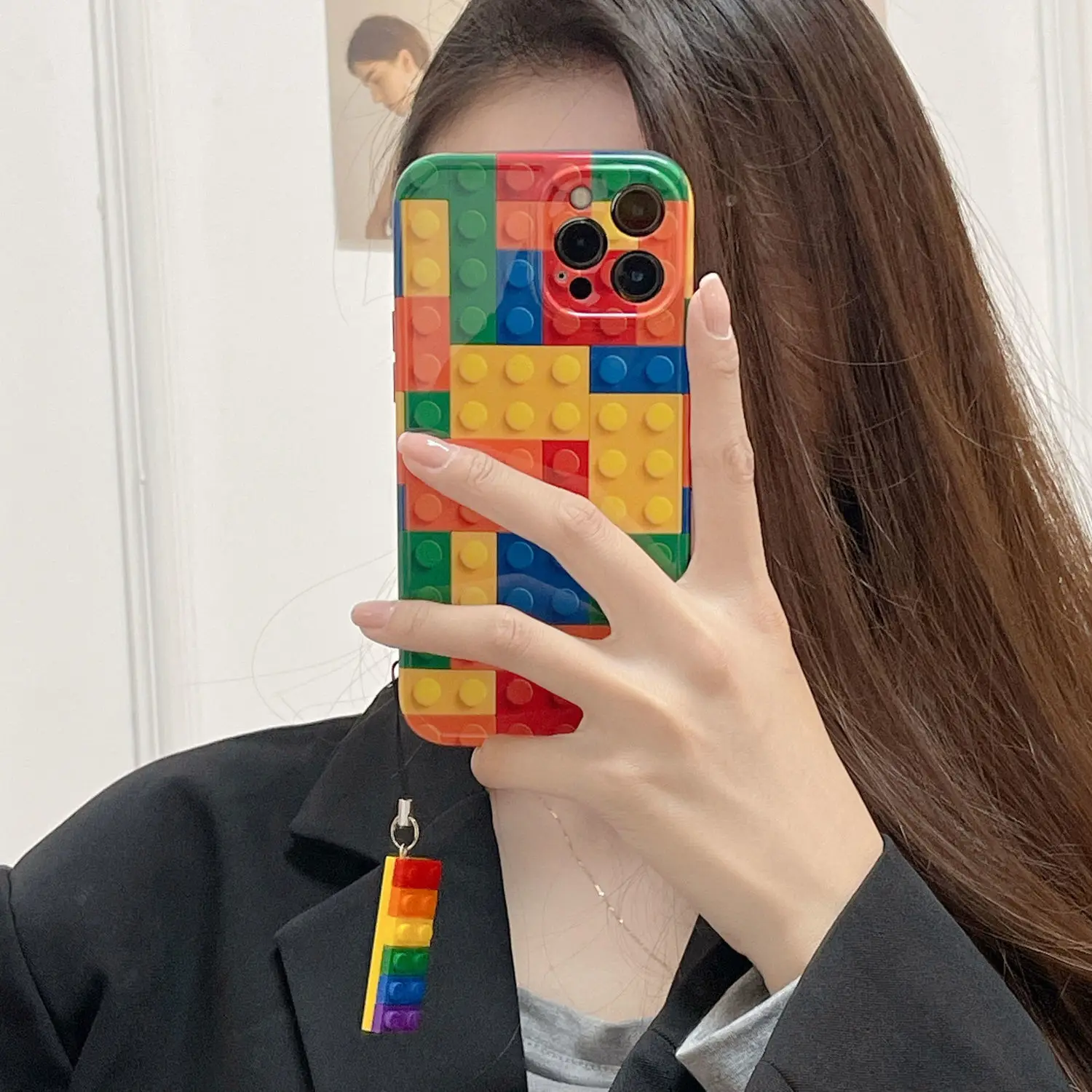 Personalized ins creative building blocks Phone Case For iPhone 13 11 12 Pro Max X XR XS Max Shell soft silicone All-Inclusive
Personalized ins creative building blocks Phone Case For iPhone 13 11 12 Pro Max X XR XS Max Shell soft silicone All-Inclusive