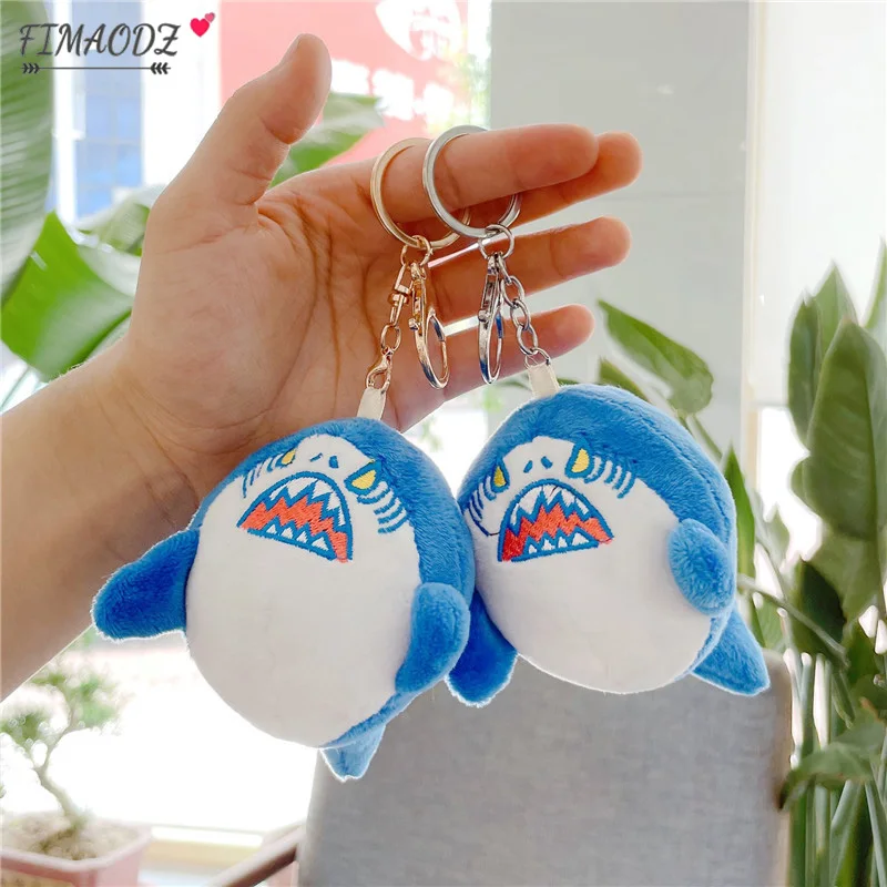 Cartoon Shark Stuffed Animal Key Ring Plush Toy Charm Bag Pendant Key Chain Shark Keychain Jewelry for Kids Women Birthday Gifts 
Cartoon Shark Stuffed Animal Key Ring Plush Toy Charm Bag Pendant Key Chain Shark Keychain Jewelry for Kids Women Birthday Gifts