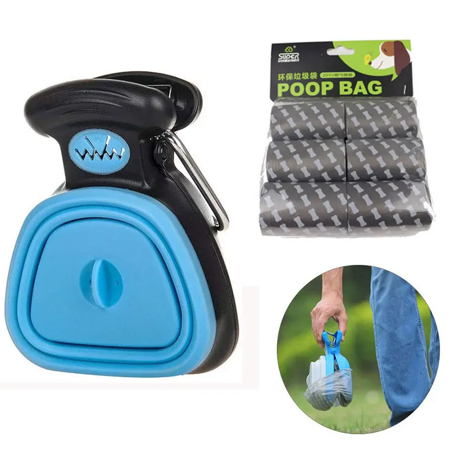 Foldable Dog Poop Bag Dispenser Pet Waste Picker Travel Pooper Scooper Scoop Clean Pick Up Pet Dog Excreta Cleaning Tools
Foldable Dog Poop Bag Dispenser Pet Waste Picker Travel Pooper Scooper Scoop Clean Pick Up Pet Dog Excreta Cleaning Tools