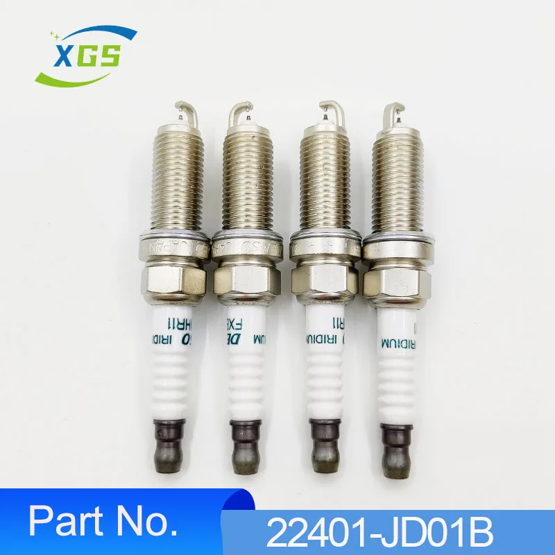 Новая иридиевая Свеча зажигания 22401-JD01B FXE20HR11 для Nissan Sentra Altima Micra Qashqai X-Trail Renault Tiida 22401JD01B, 4 шт./партия
Новая иридиевая Свеча зажигания 22401-JD01B FXE20HR11 для Nissan Sentra Altima Micra Qashqai X-Trail Renault Tiida 22401JD01B, 4 шт./партия