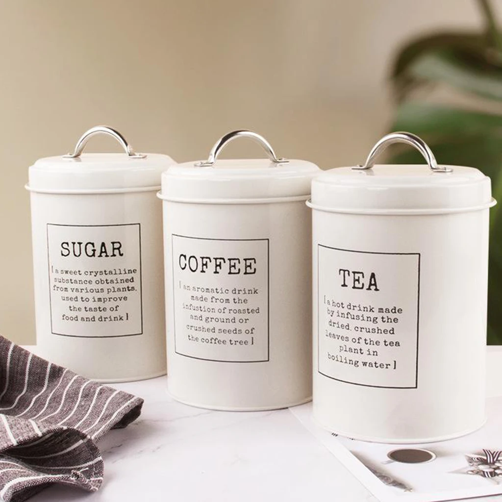 Canister Kitchen Sets Of Sugar 3 Decor Storage Pot Bin Set Tea Lid Sugar Coffee Jars Metal Farmhouse Container Container Coffee
Canister Kitchen Sets Of Sugar 3 Decor Storage Pot Bin Set Tea Lid Sugar Coffee Jars Metal Farmhouse Container Container Coffee