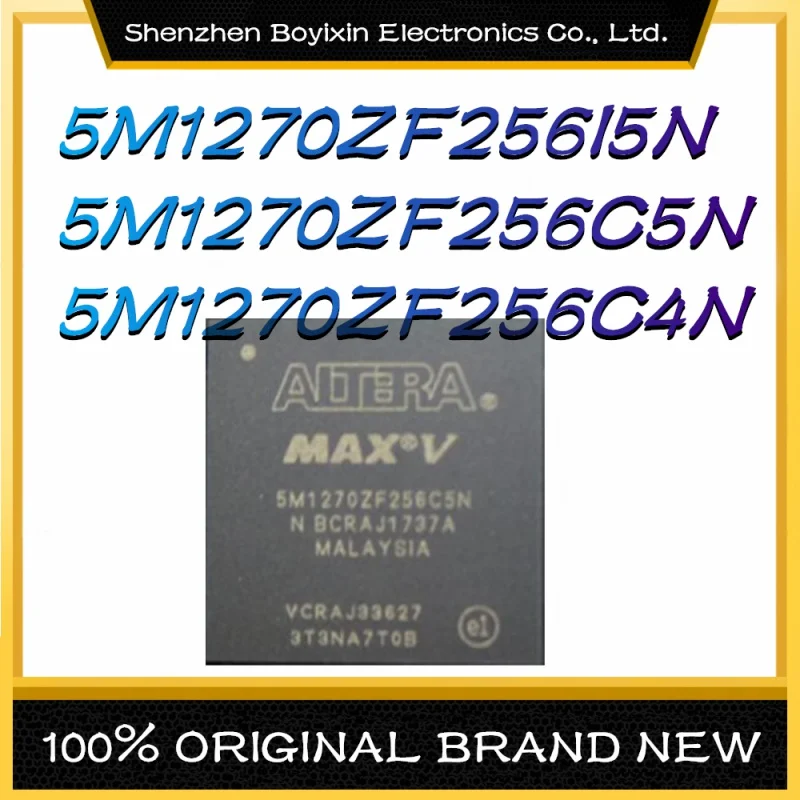 5M1270ZF256I5N 5M1270ZF256C5N 5M1270ZF256C4N Package: BGA-256 Original Genuine Programmable Logic Device (CPLD/FPGA) IC Chip
5M1270ZF256I5N 5M1270ZF256C5N 5M1270ZF256C4N Package: BGA-256 Original Genuine Programmable Logic Device (CPLD/FPGA) IC Chip