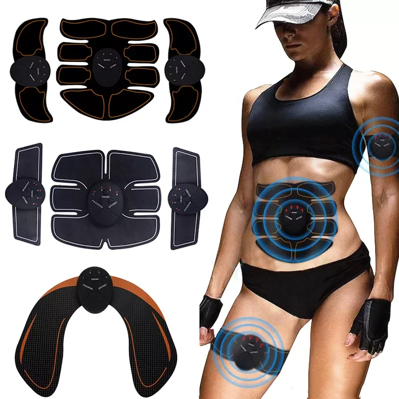 EMS Muscle Stimulator ABS Abdominal Muscle Trainer Toner Body Fitness Hip Trainer Shaping Patch Sliming Trainer Unisex
EMS Muscle Stimulator ABS Abdominal Muscle Trainer Toner Body Fitness Hip Trainer Shaping Patch Sliming Trainer Unisex