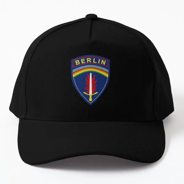 

U S Army Berlin Usab Berlin Brigade Baseball Cap Hat Mens Black Sun Printed Fish Casual Hip Hop Spring Snapback Sport Boys