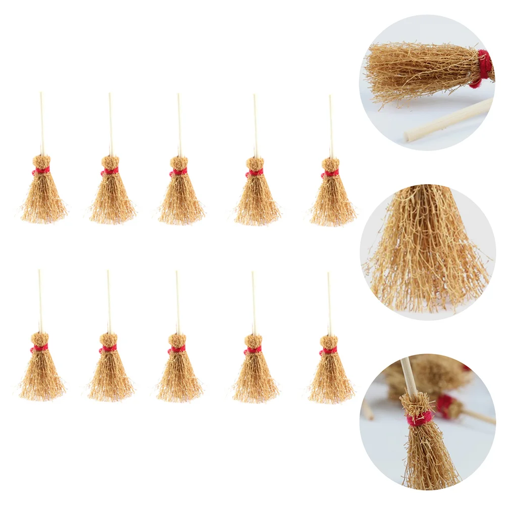Broom Witch Prop Witches Miniature Dollhousekids Ornament Adornment Craftdecor Brooms Straw Artificial Decoration Mini Toys
Broom Witch Prop Witches Miniature Dollhousekids Ornament Adornment Craftdecor Brooms Straw Artificial Decoration Mini Toys