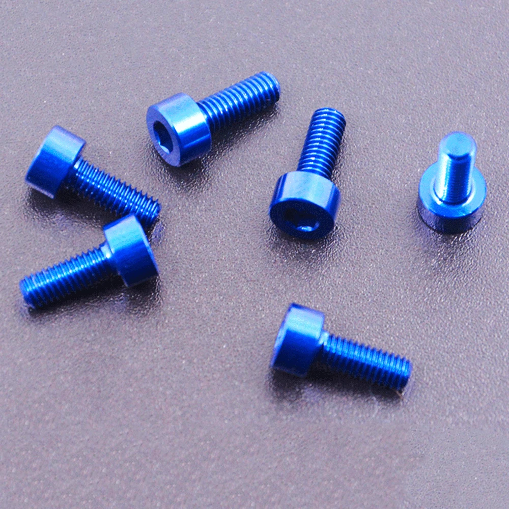 Royal Blue M3 x 6 8 10mm 7075 Aluminum Alloy Cap Head Screw Bolts Hex Allen Socket For Model Aircraft Car DIY
Royal Blue M3 x 6 8 10mm 7075 Aluminum Alloy Cap Head Screw Bolts Hex Allen Socket For Model Aircraft Car DIY