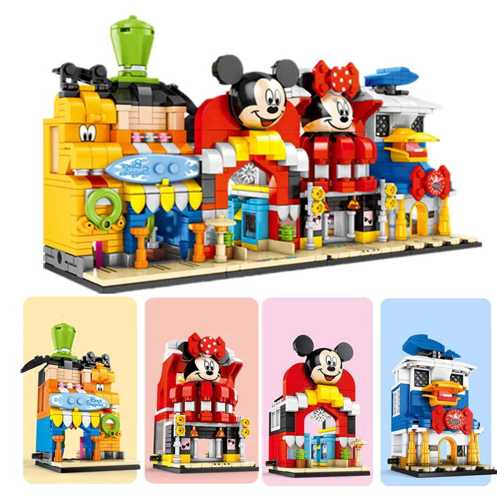 Disney Streetview Mickey Mouse Goofy Shop Store Donald Duck Princess Girls Castle City Building Block Bricks Toys Gifts
Disney Streetview Mickey Mouse Goofy Shop Store Donald Duck Princess Girls Castle City Building Block Bricks Toys Gifts