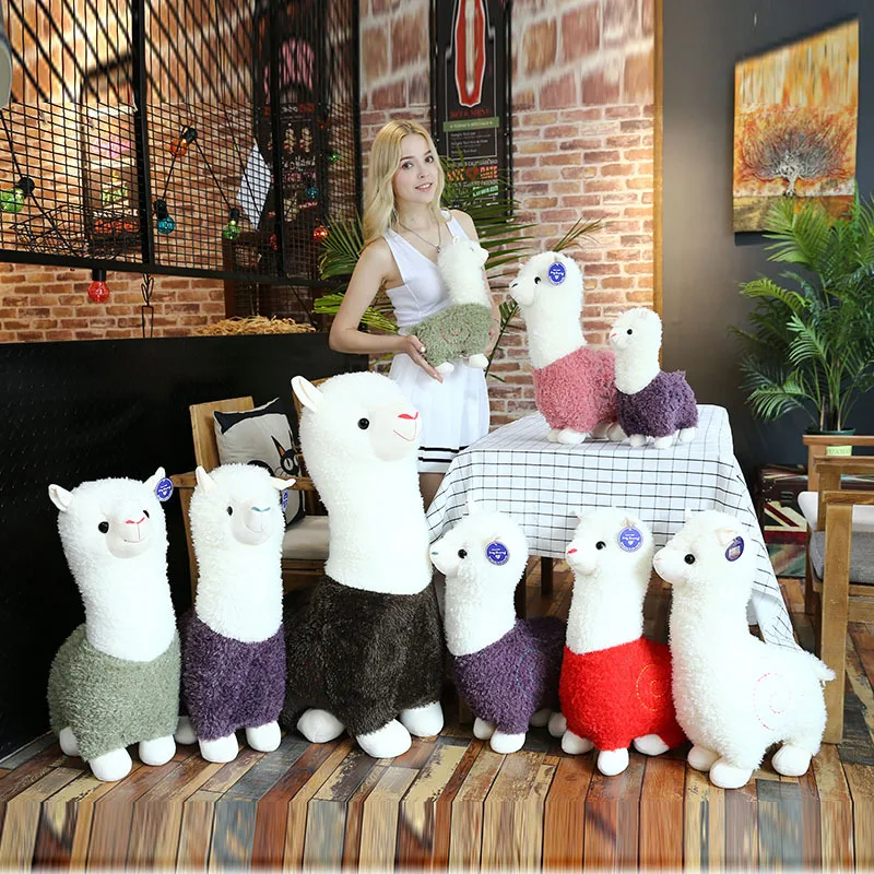 NEW 28-65cm Cute Alpaca Plush Toy Kids Real Doll Pillow Animal Stuffed Soft Toy Birthday Decoration Gifts Bed For Girls Children 
NEW 28-65cm Cute Alpaca Plush Toy Kids Real Doll Pillow Animal Stuffed Soft Toy Birthday Decoration Gifts Bed For Girls Children