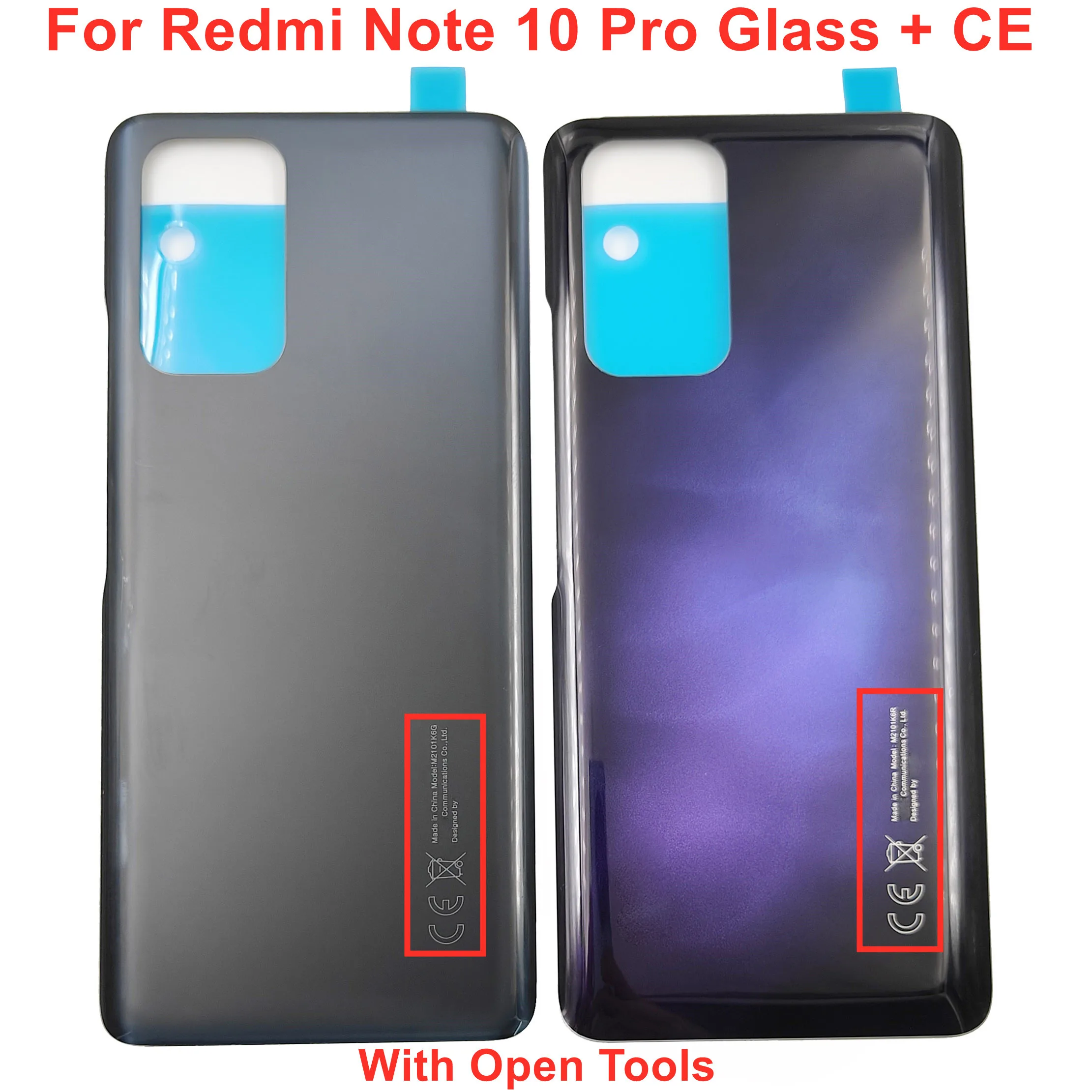 CE Glass For Xiaomi Redmi Note 10 Pro / Max Battery Cover Hard Back Lid Door Rear Housing Panel Case + Original Adhesive Glue
CE Glass For Xiaomi Redmi Note 10 Pro / Max Battery Cover Hard Back Lid Door Rear Housing Panel Case + Original Adhesive Glue