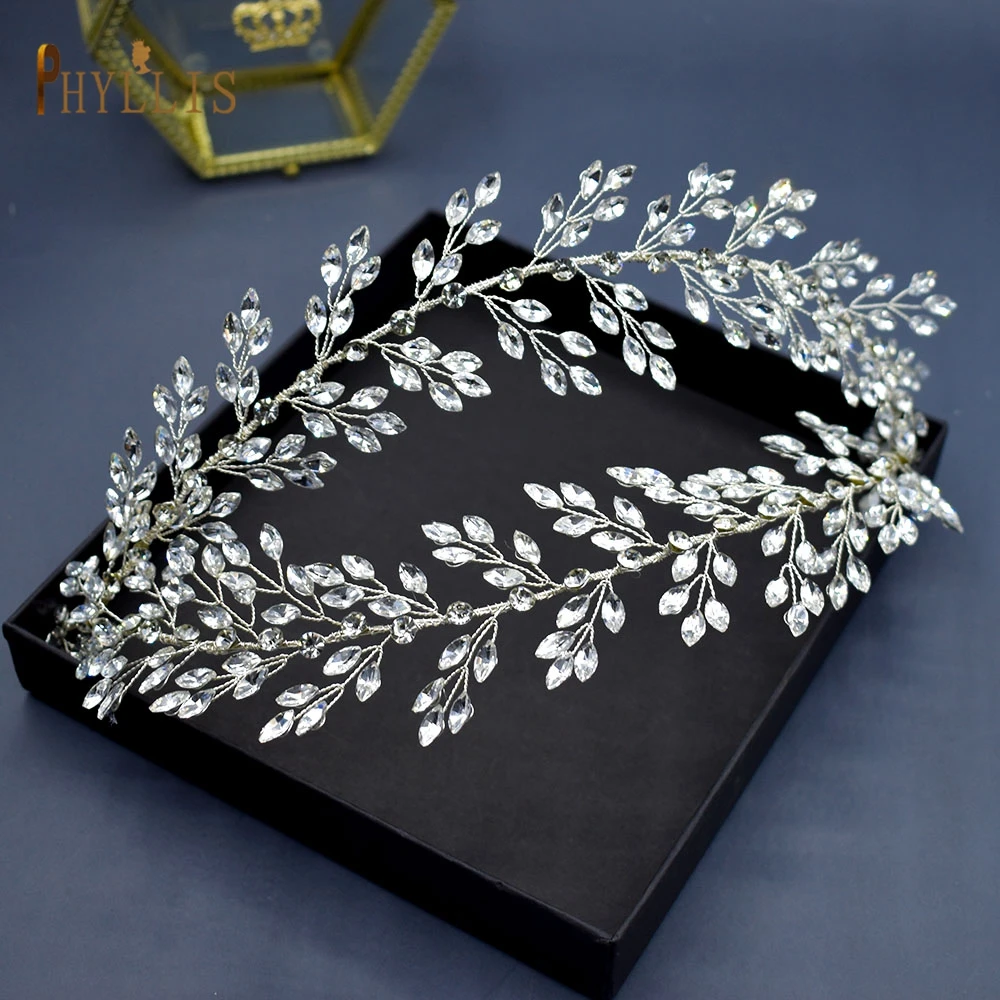 A348 Handmade Crystal Bridal Wedding Headband Rhinestone Bride Headpiece Women Crown Gifts Hair Tiaras Wedding Hair Jewelry
A348 Handmade Crystal Bridal Wedding Headband Rhinestone Bride Headpiece Women Crown Gifts Hair Tiaras Wedding Hair Jewelry
