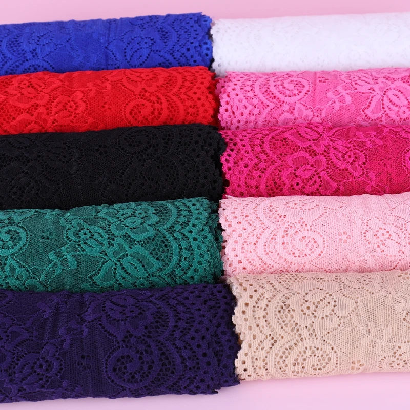 2/5/10 Yards 15cm elastic lace Gift Wrapping Ribbon Headband Diy Process Card Floral Tie Accessories Wedding Cake Party sewing
2/5/10 Yards 15cm elastic lace Gift Wrapping Ribbon Headband Diy Process Card Floral Tie Accessories Wedding Cake Party sewing