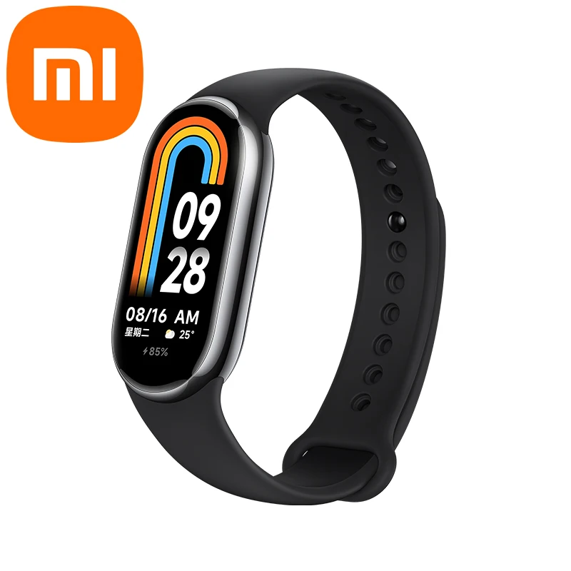 

Xiaomi Mi Band 8 Blood Oxygen 1.62 AMOLED Screen Fitness Bracelet Miband8 60Hz Fitness Traker Heart Rate Monitor Mi Smart Band 8