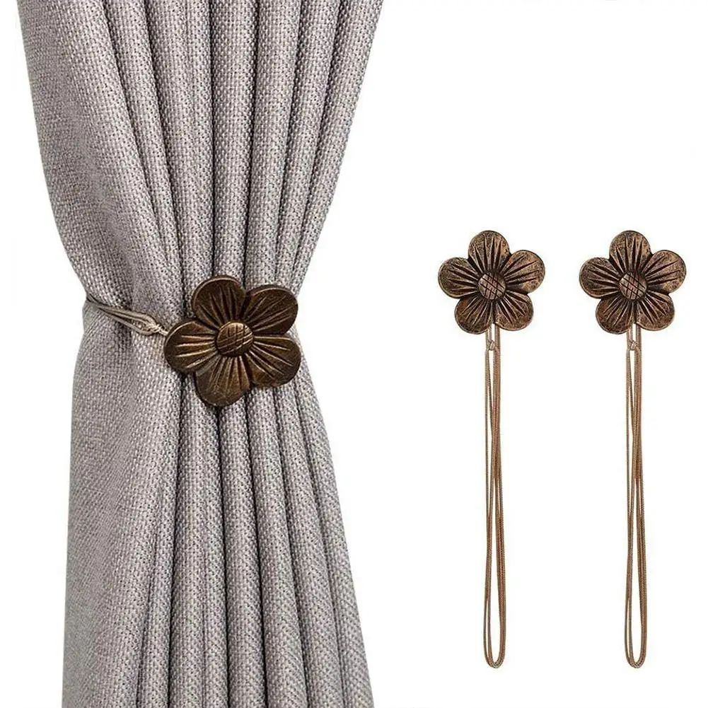 2pcs Resin Curtain Magnetic Buckle Delicate Carved Flower shape Curtain Strap Creative Versatile Free Punching Curtain Buckle
2pcs Resin Curtain Magnetic Buckle Delicate Carved Flower shape Curtain Strap Creative Versatile Free Punching Curtain Buckle