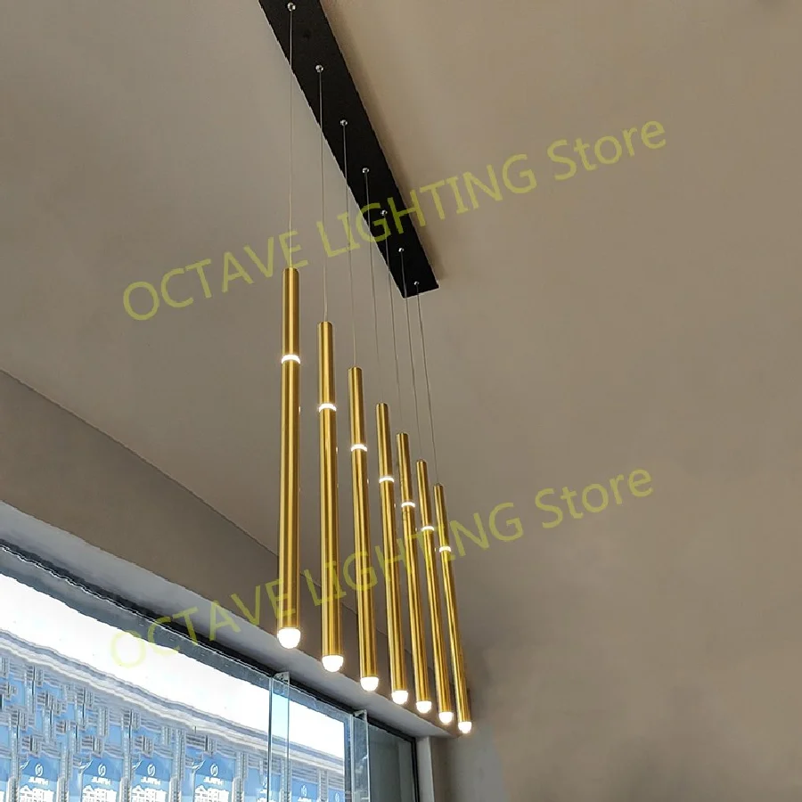 LED Chandelier Modern Dining Living Room Coffee Shop Bar Long Pendant Lamp Simple Kitchen Island Gold Nordic Hanging Light
LED Chandelier Modern Dining Living Room Coffee Shop Bar Long Pendant Lamp Simple Kitchen Island Gold Nordic Hanging Light