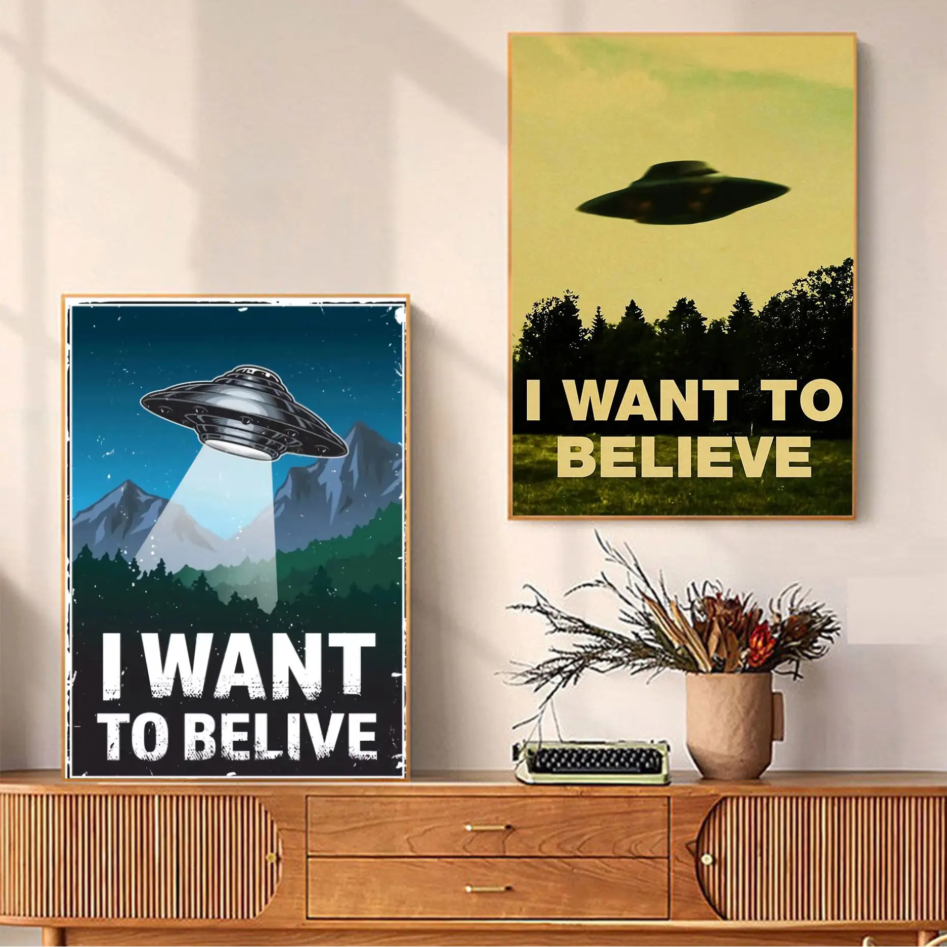 I WANT TO BELIEVE - The X Files Art Classic Movie Posters Whitepaper Prints Posters Artwork Nordic Home Decor
I WANT TO BELIEVE - The X Files Art Classic Movie Posters Whitepaper Prints Posters Artwork Nordic Home Decor