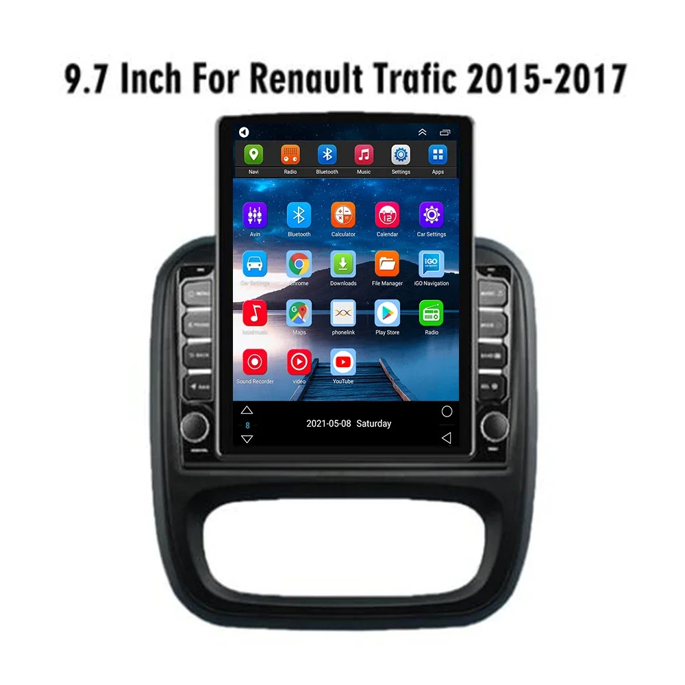 Автомобильный мультимедийный плеер, плеер на Android 12, с 4G, Carplay, GPS, экран 2014 дюйма, для Opel Vivaro B 2035-2014, типоразмер 2 Din
Автомобильный мультимедийный плеер, плеер на Android 12, с 4G, Carplay, GPS, экран 2014 дюйма, для Opel Vivaro B 2035-2014, типоразмер 2 Din