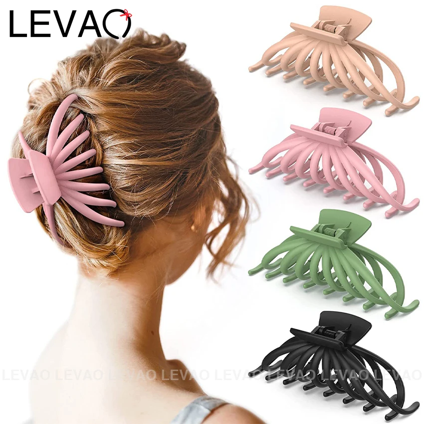 New Large Shark Hair Clip Women Elegant Acrylic Claw Clip Girls Matte Barrettes Headband Hair Clips Fashion Hair Accessories
New Large Shark Hair Clip Women Elegant Acrylic Claw Clip Girls Matte Barrettes Headband Hair Clips Fashion Hair Accessories