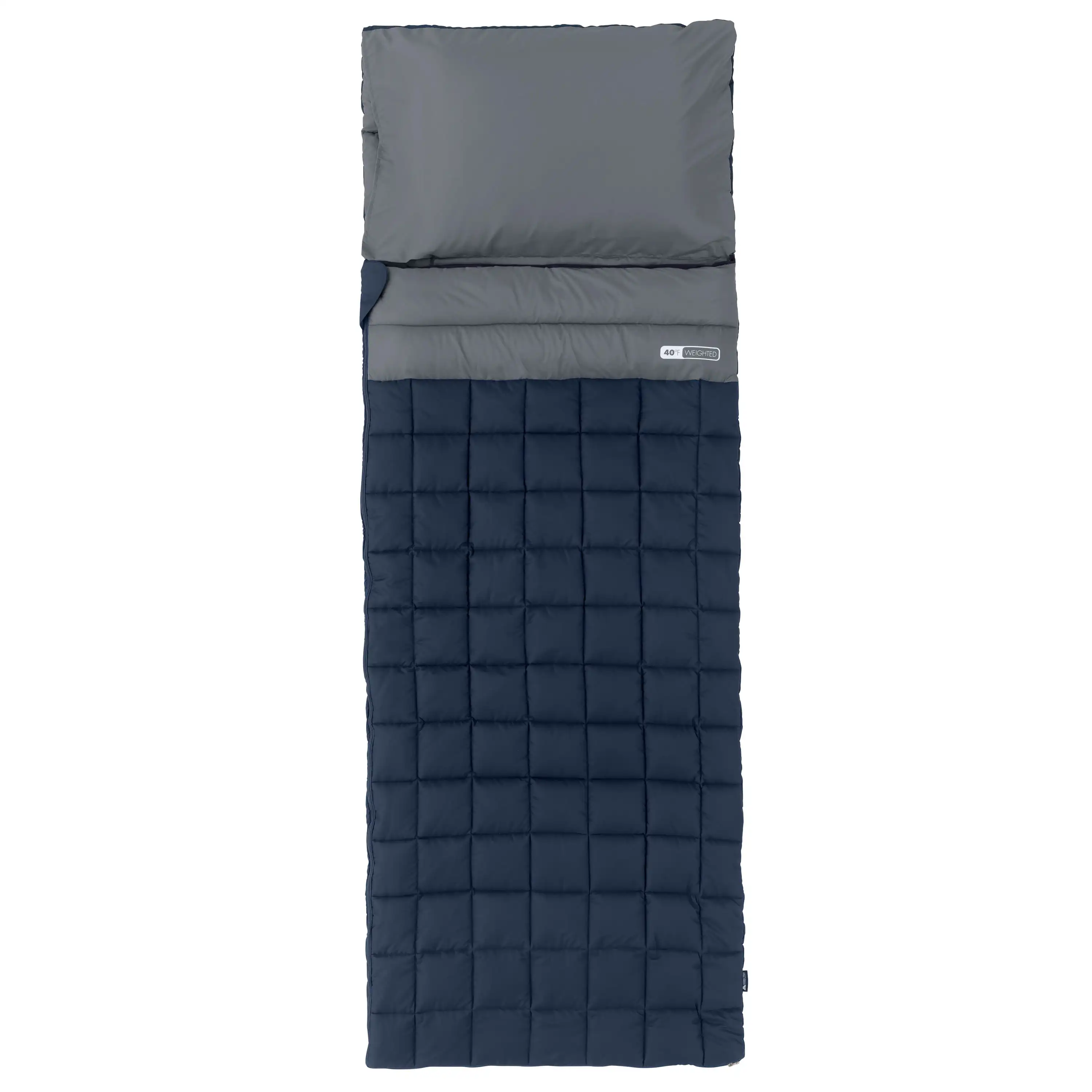 40F Weighted Adult Sleeping Bag – Navy & Gray (size 95 in. x 34 in.) sleeping bag camping ultralight camping ultralight
40F Weighted Adult Sleeping Bag – Navy & Gray (size 95 in. x 34 in.) sleeping bag camping ultralight camping ultralight