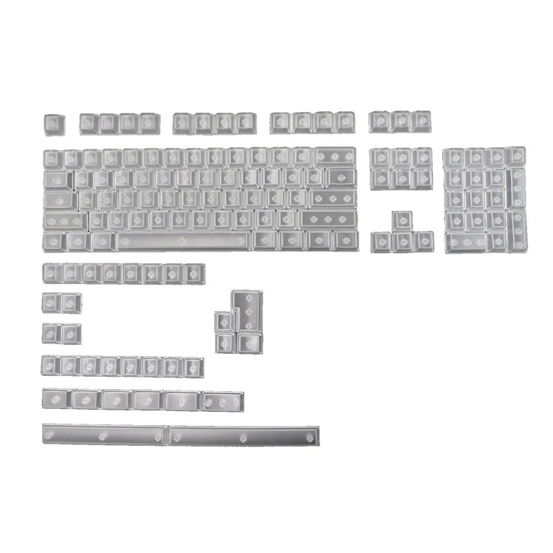 ABSTransparent Mechanical Keyboard Keys Matte Backlit Key Caps Cherry Profile for cherry Mx Switch dz60/RK61/gk61/64/68
ABSTransparent Mechanical Keyboard Keys Matte Backlit Key Caps Cherry Profile for cherry Mx Switch dz60/RK61/gk61/64/68