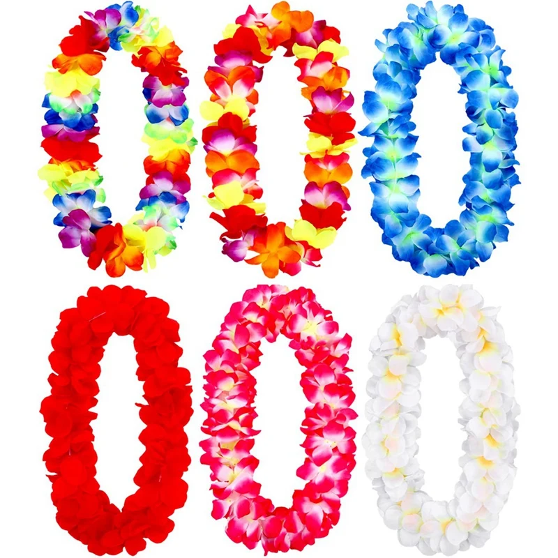 6Pcs Hawaiian Floral Leis Bulk Hawaiian Garland Luau Party Supplies And Summer Party Decorations
6Pcs Hawaiian Floral Leis Bulk Hawaiian Garland Luau Party Supplies And Summer Party Decorations