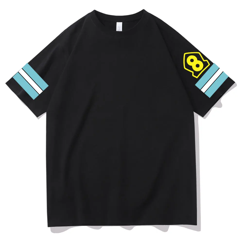 Japanese Anime Fire Force Cosplay Print Tshirt Manga Same Paragraph T-shirt Short Sleeve Men Women Fashion Casual Loose T Shirt
Japanese Anime Fire Force Cosplay Print Tshirt Manga Same Paragraph T-shirt Short Sleeve Men Women Fashion Casual Loose T Shirt