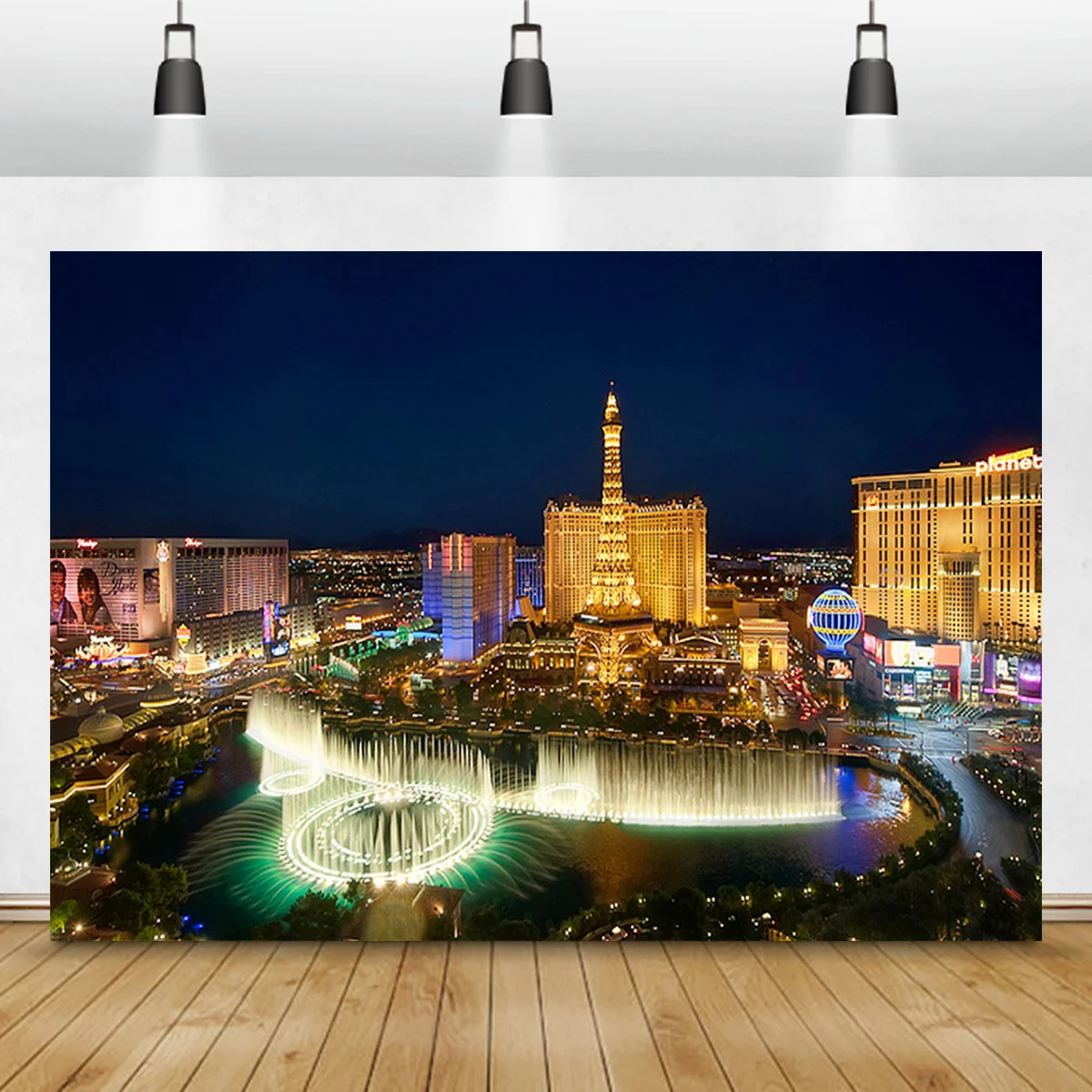 American Famous City Las Vegas Architecture Photography Background Casino Night Prom Ceremony Decoration Party Family Backdrop
American Famous City Las Vegas Architecture Photography Background Casino Night Prom Ceremony Decoration Party Family Backdrop