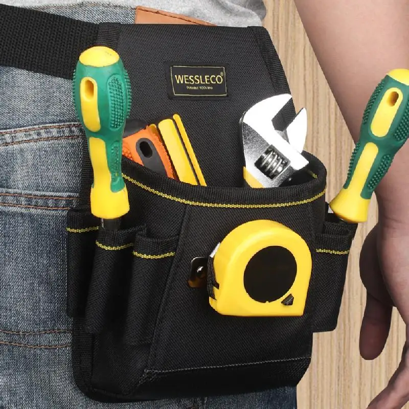 UYANGG Tool Bag 600D Oxford Tool Belt for Electrician Technician Waist Pocket Pouch Small Tool Bag With Belt Screwdriver Holder
UYANGG Tool Bag 600D Oxford Tool Belt for Electrician Technician Waist Pocket Pouch Small Tool Bag With Belt Screwdriver Holder