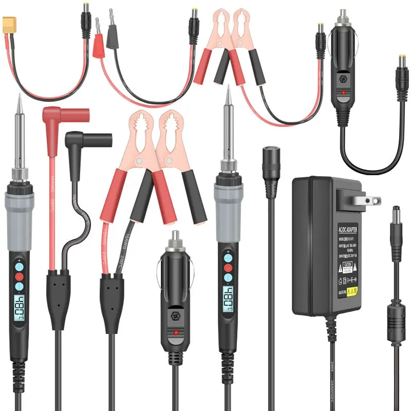 Portable Electric Soldering Iron Low Voltage DC 12v 24v Car Battery Ferro De Solda Alligator Clip Welding Repair Tool Cautin
Portable Electric Soldering Iron Low Voltage DC 12v 24v Car Battery Ferro De Solda Alligator Clip Welding Repair Tool Cautin