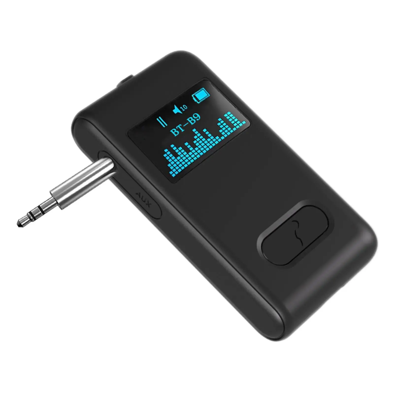 Receiver/Car Kit, Portable Wireless Audio AUX Adapter 3.5mm Stereo Output ( 5.0, Built-in Microphone)
Receiver/Car Kit, Portable Wireless Audio AUX Adapter 3.5mm Stereo Output ( 5.0, Built-in Microphone)