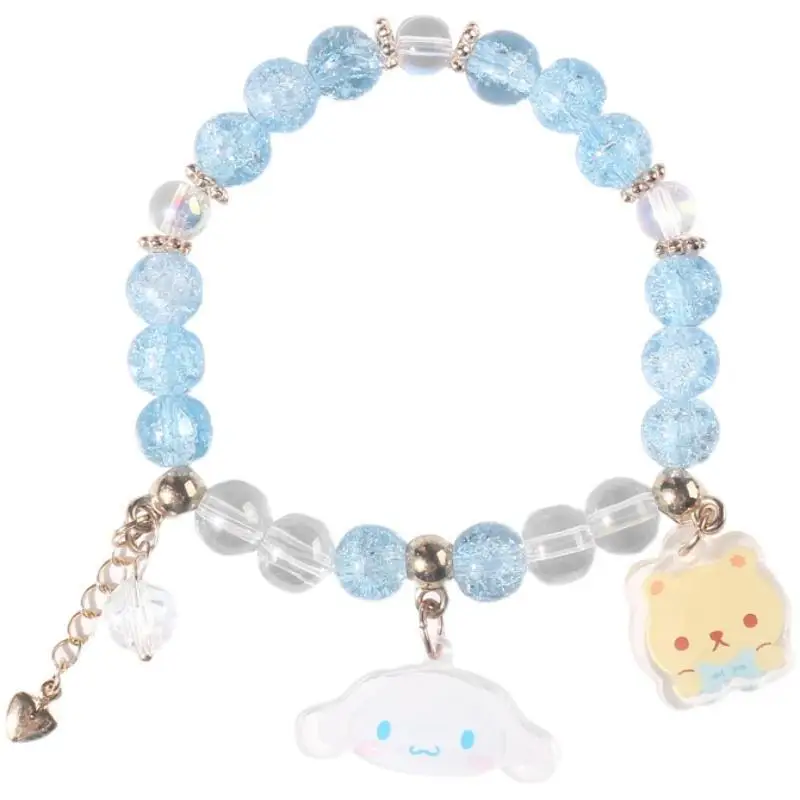Kawaii Crystal Bracelet Sanrioed Kt Cat Cinnamoroll Kuromi Couple Fashion Pendant Bracelet Woman Rope Cute Cartoon Gift Jewelry
Kawaii Crystal Bracelet Sanrioed Kt Cat Cinnamoroll Kuromi Couple Fashion Pendant Bracelet Woman Rope Cute Cartoon Gift Jewelry