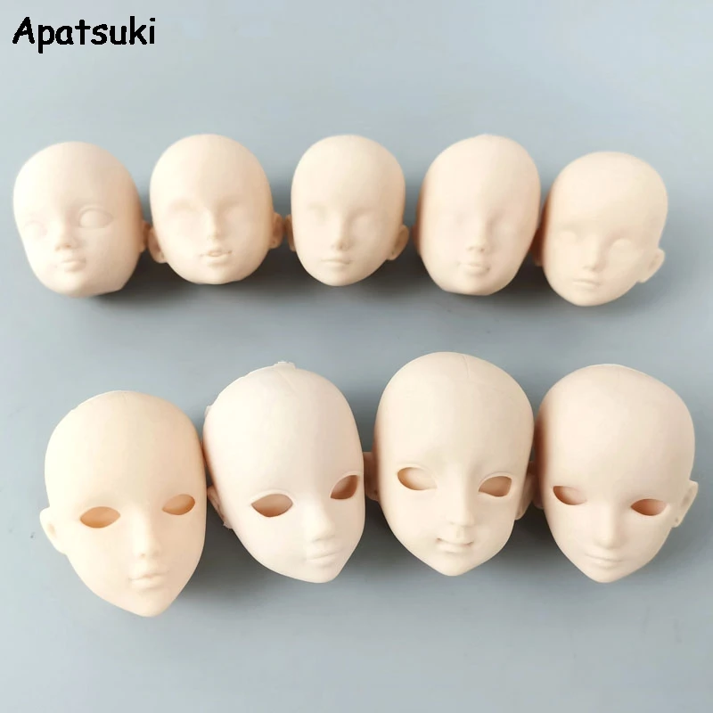 Doll Accessories Multi-style Soft Plastic Practice Makeup DIY Doll Head For 11.5" Doll Heads For 1/6 BJD Doll's Practicing Head
Doll Accessories Multi-style Soft Plastic Practice Makeup DIY Doll Head For 11.5" Doll Heads For 1/6 BJD Doll's Practicing Head