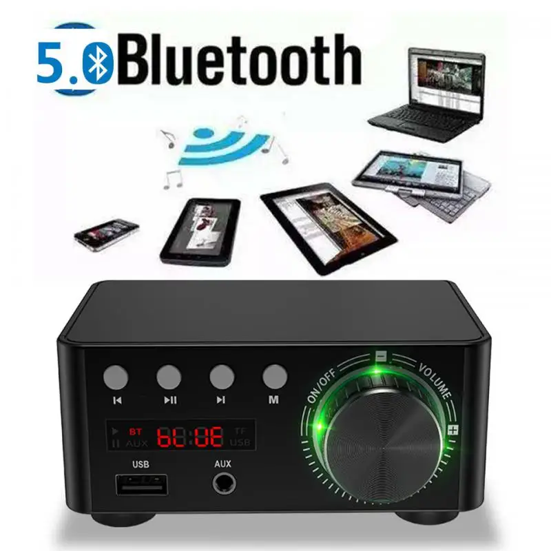 Dc 9-24v Wireless Audio Digital Power With Led Display Max Output Power Bluetooth Amplifier Bluetooth 5.0 Amplifier
Dc 9-24v Wireless Audio Digital Power With Led Display Max Output Power Bluetooth Amplifier Bluetooth 5.0 Amplifier