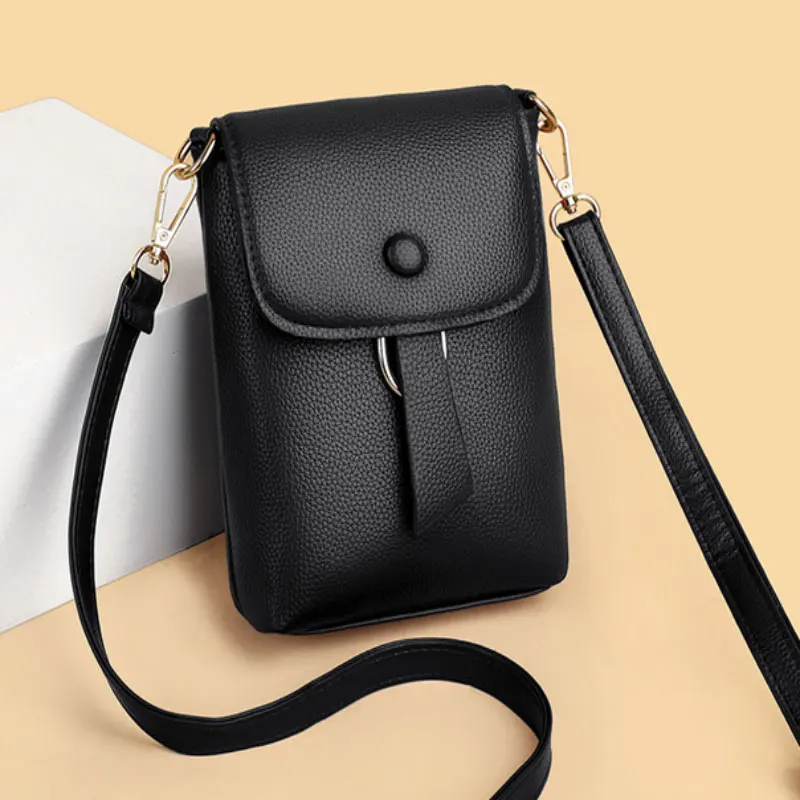 Women's Messenger Bag Mobile Phone Shoulder Wallet 2023 New Soft Genuine Leather Crossbody Bag For Ladies Card Holder Coin Purse
Women's Messenger Bag Mobile Phone Shoulder Wallet 2023 New Soft Genuine Leather Crossbody Bag For Ladies Card Holder Coin Purse