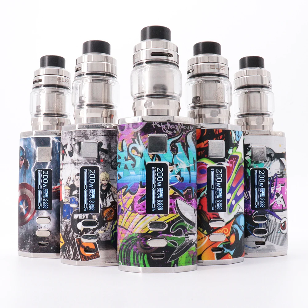 VAPE 200W Box Mod Electronic Cigarette 4400mah battery Zeus Sub Ohm rta 5ml Capacity Atomizer vape mod kit e-cigarettes vaper
VAPE 200W Box Mod Electronic Cigarette 4400mah battery Zeus Sub Ohm rta 5ml Capacity Atomizer vape mod kit e-cigarettes vaper