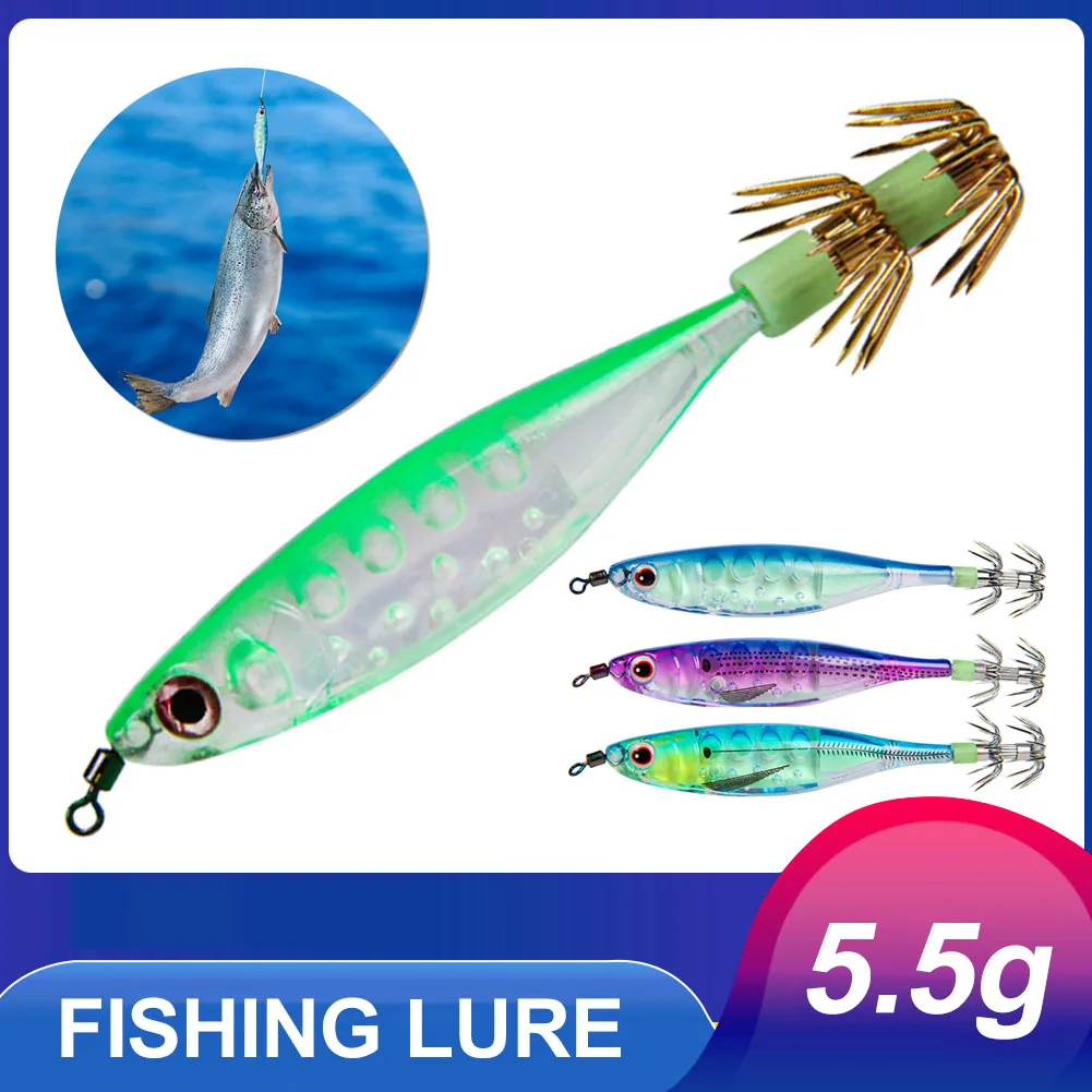 4PCS Floating Squid Jig Artificial Shrimp Fishing Lure Squid Hook Luminous Octopus Cuttlefish Bait Sea Squid Catching Rig
4PCS Floating Squid Jig Artificial Shrimp Fishing Lure Squid Hook Luminous Octopus Cuttlefish Bait Sea Squid Catching Rig