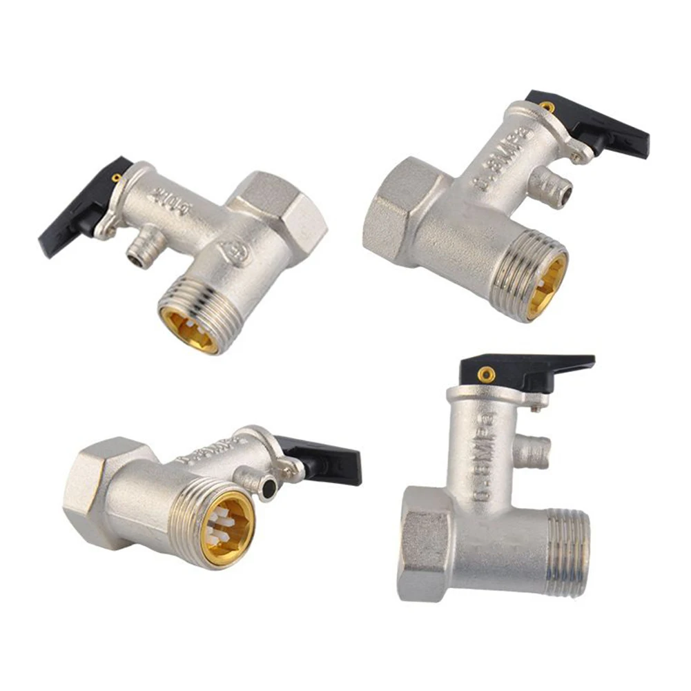 Electric Water Heater Safety Valve 1/2inch(DN15) Brass Adjustable Pressure Reducing Spring Relief Valve For Water Heaters System
Electric Water Heater Safety Valve 1/2inch(DN15) Brass Adjustable Pressure Reducing Spring Relief Valve For Water Heaters System