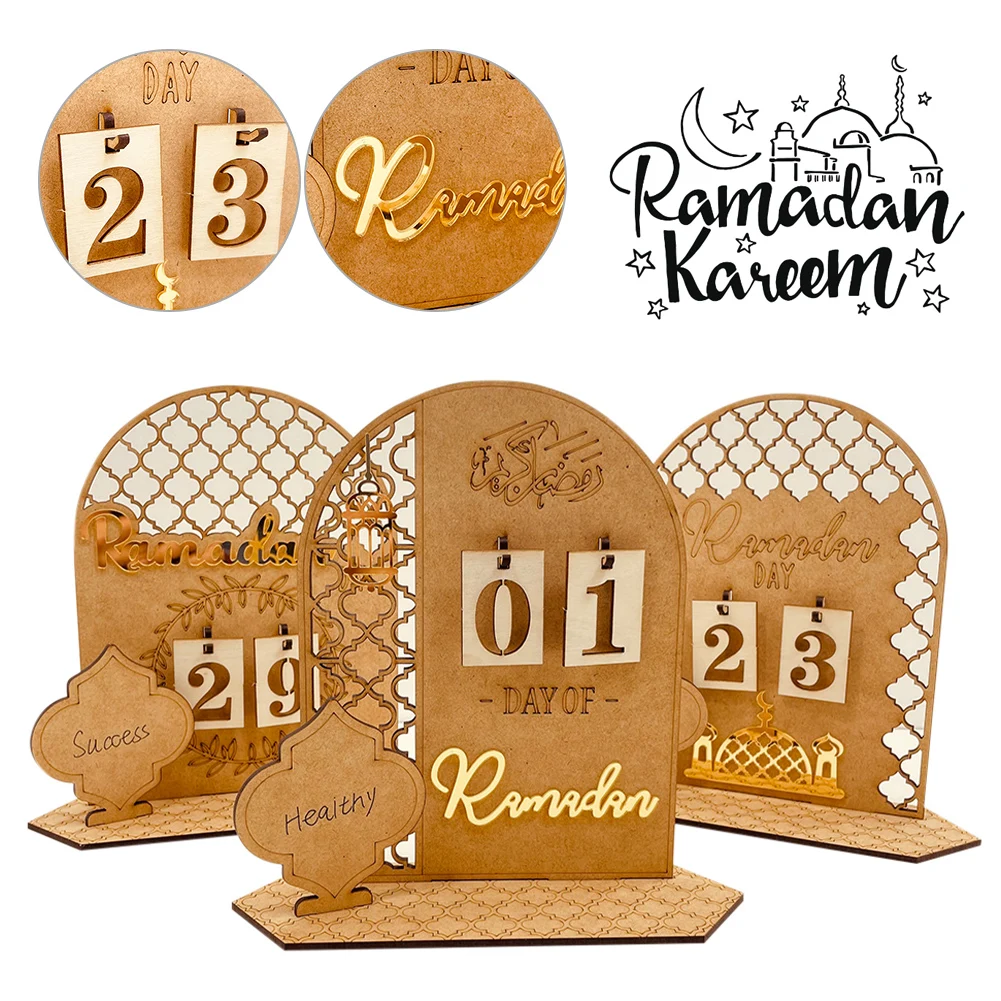 2023 Ramadan Countdown Calendar Holiday DIY Decorations Eid Mubarak Ornament Wooden Ramadan Calendar Muslim AL Adha Ornament
2023 Ramadan Countdown Calendar Holiday DIY Decorations Eid Mubarak Ornament Wooden Ramadan Calendar Muslim AL Adha Ornament