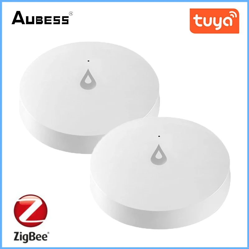 Aubess Tuya Zigbee Water Sensor Smart Leak Detector Smart Home Flood Sensor Leakage Alarm Support Zigbee Gateway Smart Life
Aubess Tuya Zigbee Water Sensor Smart Leak Detector Smart Home Flood Sensor Leakage Alarm Support Zigbee Gateway Smart Life