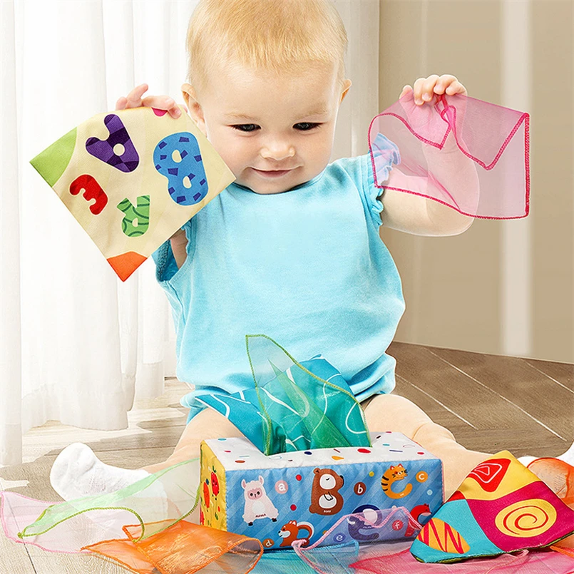 Montessori Sensory Toys Cloth Tissue Box Sensorial Materials Kids Learning Toys Educational Fine Motor Skill Children Gift G65Y
Montessori Sensory Toys Cloth Tissue Box Sensorial Materials Kids Learning Toys Educational Fine Motor Skill Children Gift G65Y