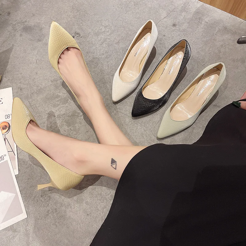 Ladies High Heels Sandals PU Solid Color Pointed Low Cut Stiletto Non Slip Women Womens Platform
Ladies High Heels Sandals PU Solid Color Pointed Low Cut Stiletto Non Slip Women Womens Platform