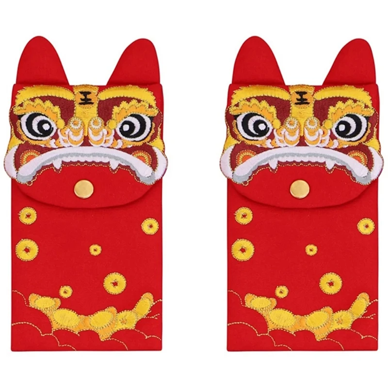 BMDT-китайские красные конверты Hongbao, Подарочная сумка с вышивкой тигра, карманы для денег на удачу на новый год 2022, праздник весны
BMDT-китайские красные конверты Hongbao, Подарочная сумка с вышивкой тигра, карманы для денег на удачу на новый год 2022, праздник весны