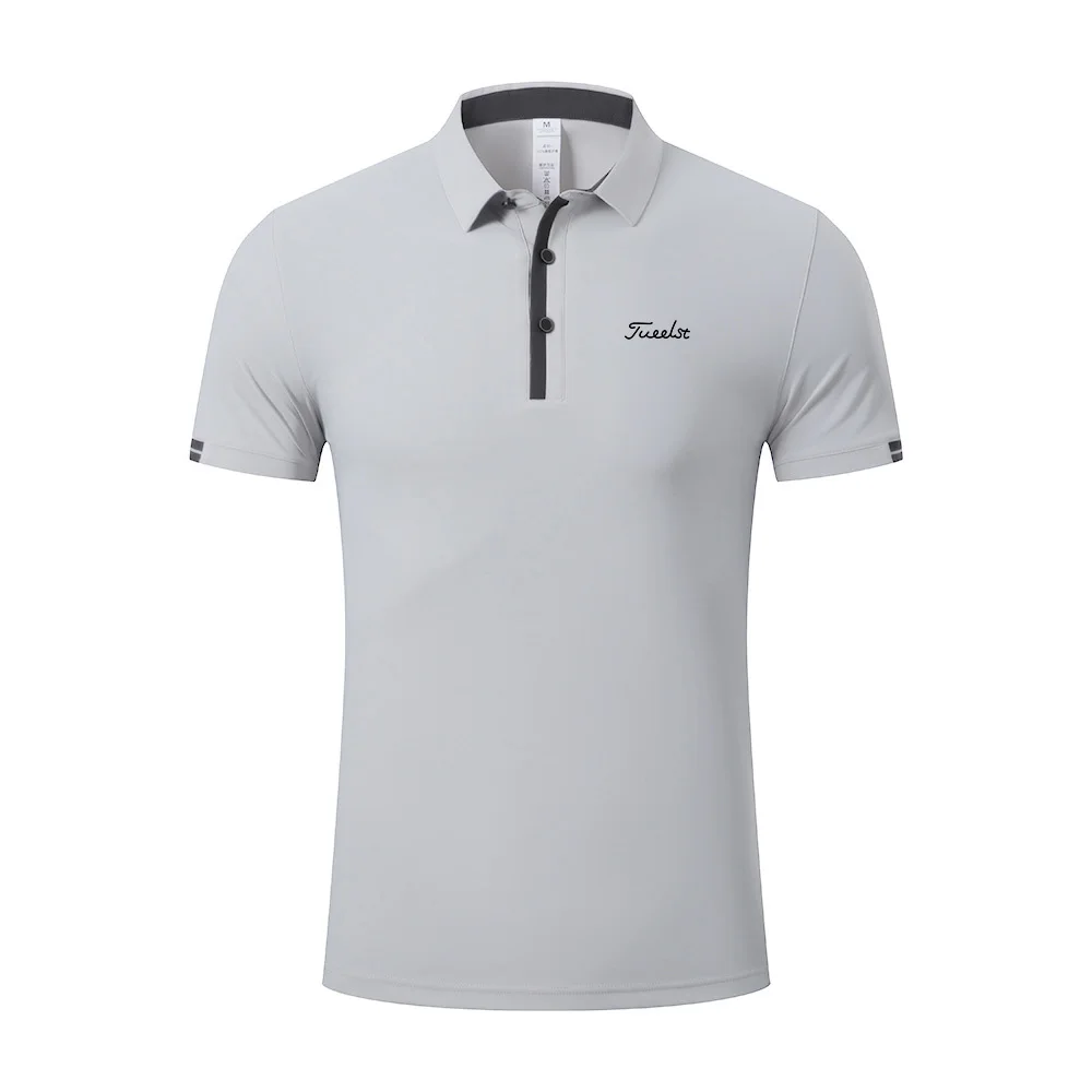 2023 Spring Summer New Men's Clothing Golf Sports POLO Shirt Quick Drying Breathable Pink Or White Short Sleeved Golf T Shirt
2023 Spring Summer New Men's Clothing Golf Sports POLO Shirt Quick Drying Breathable Pink Or White Short Sleeved Golf T Shirt