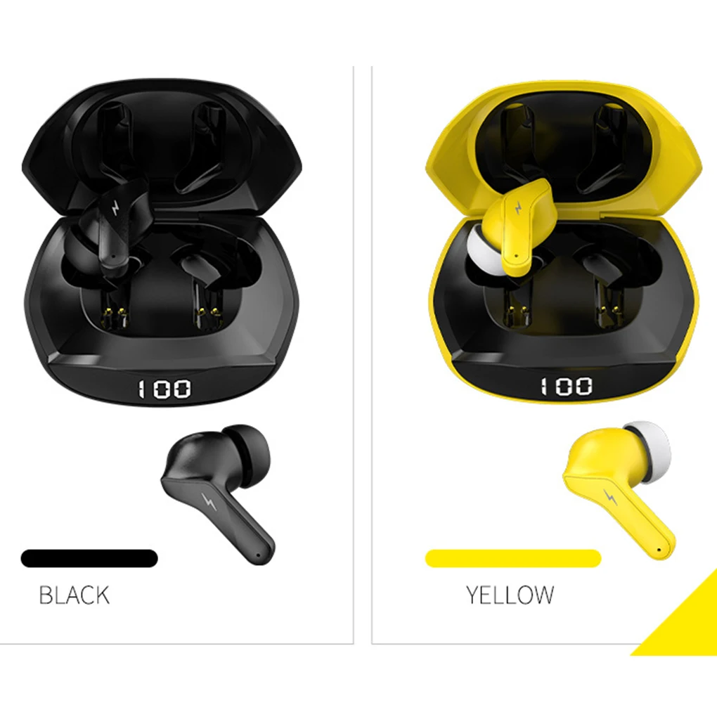 Ajazz Bluetooth-compatible 5.0 Low-latency Earphone IPX4 Wireless Tools Voicecall Sports Headset Devices for Movies Music
Ajazz Bluetooth-compatible 5.0 Low-latency Earphone IPX4 Wireless Tools Voicecall Sports Headset Devices for Movies Music