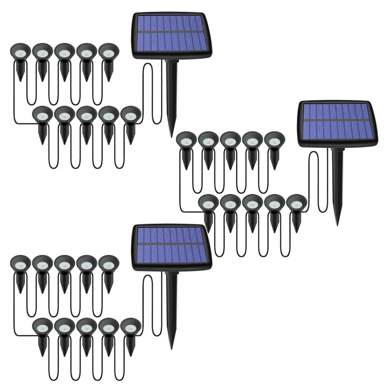3X 10 In 1 Solar Lights Outdoors Waterproof Solar Lawn Light Solar Power Light For Garden Path Pool Decoration
3X 10 In 1 Solar Lights Outdoors Waterproof Solar Lawn Light Solar Power Light For Garden Path Pool Decoration