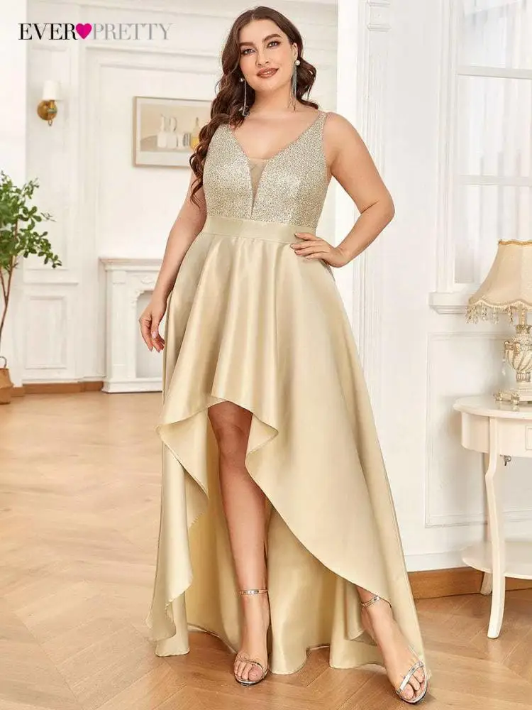 Plus Size Elegant Women's Dresses Long A LINE Sleeveless V-Neck Floor-Length Gown 2022 Ever Pretty of Backless Prom Women Dress
Plus Size Elegant Women's Dresses Long A LINE Sleeveless V-Neck Floor-Length Gown 2022 Ever Pretty of Backless Prom Women Dress